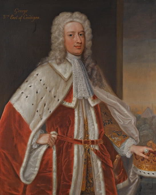 Enoch Seeman - Portrait of George, 3rd Earl of Cardigan