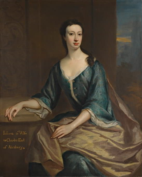 艾尔斯伯里伯爵夫人朱莉安娜·博伊尔夫人的肖像（公元1739年）