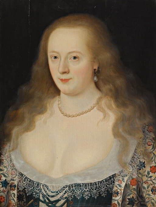 Marcus Gheeraerts the Younger - Portrait of Frances, Countess of Hertford, Later Countess of Richmond (1578-1639)