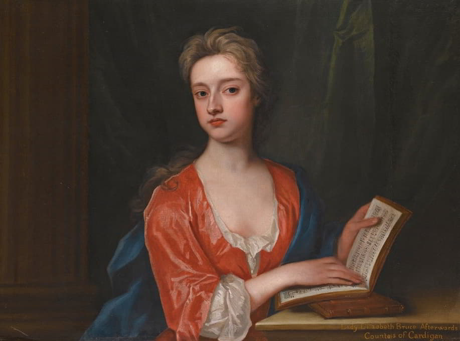 伊丽莎白·布鲁斯夫人肖像（公元1745年）