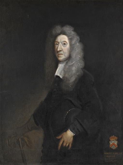第二任开衫伯爵罗伯特·布鲁德内尔的历史肖像（1607-1703）