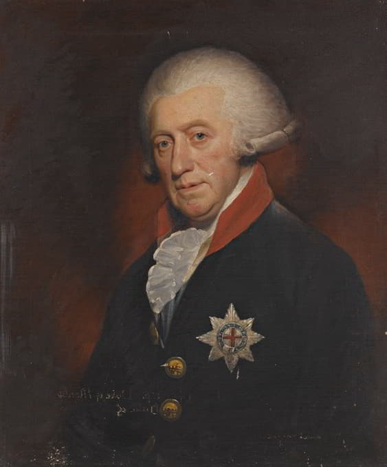 乔治的肖像，第四任开衫伯爵，后蒙塔古第一公爵（1712-1790）
