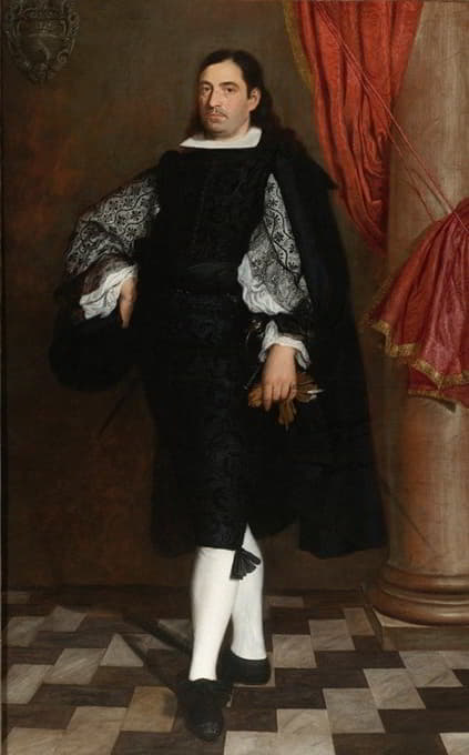 一位绅士的肖像，大概是奥斯蒂格利亚尼家族的成员