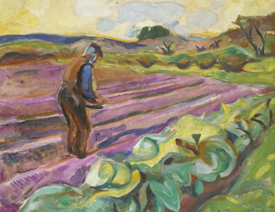 Edvard Munch - Såmannen (The Sower)