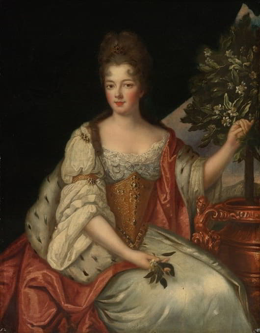 一位女士的肖像，据说是康德公主
