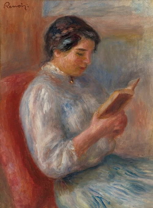 Pierre-Auguste Renoir - Femme lisant