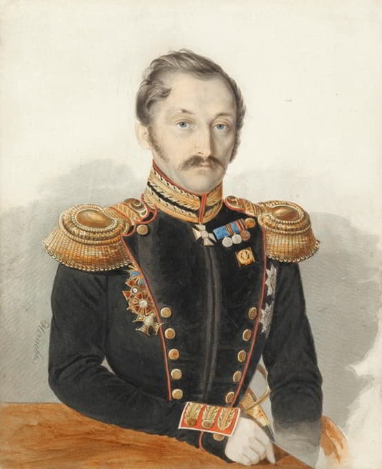 丹尼尔·亚历山大·格什滕斯韦将军肖像