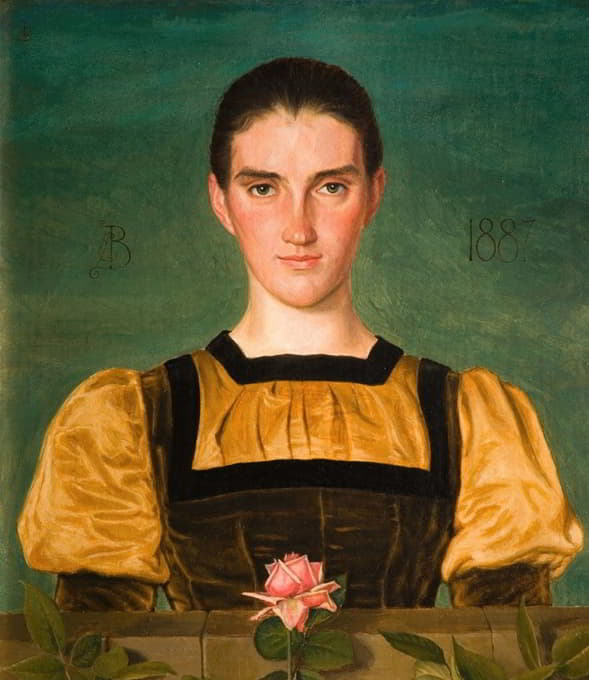 安妮·伊丽莎白·贝克肖像（1859-1947）