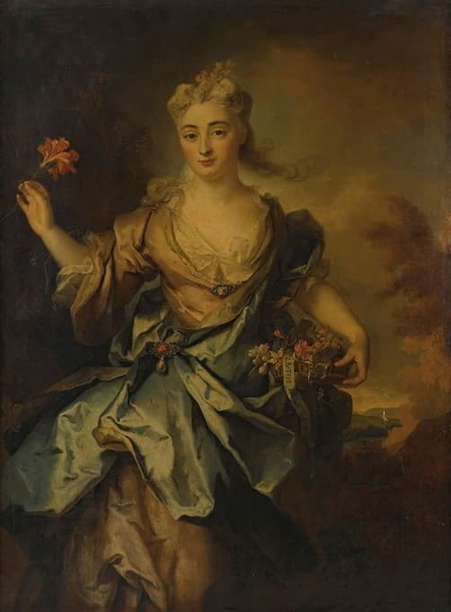 Nicolas de Largillière - Portrait of a lady