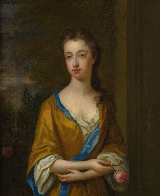 Sir Godfrey Kneller - Portrait Of The Duchess Of Newcastle