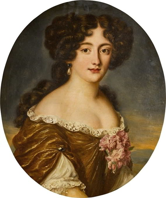 马扎里诺公爵夫人奥尔坦西亚·曼奇尼的肖像（1646-1699）