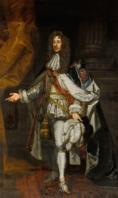 詹姆斯二世（1633-1701）的肖像，当时约克公爵
