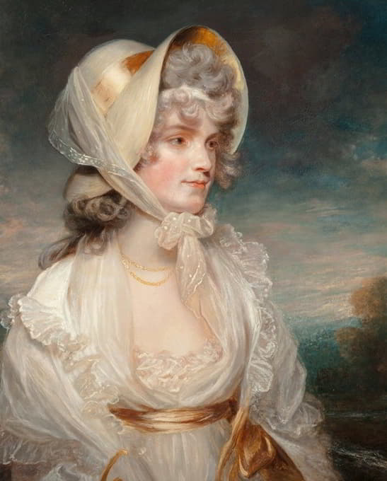 After John Hoppner - Portrait of the Honorable Lucy Elizabeth Byng