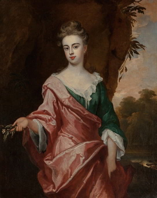 哈伯勒伯爵之女、拉特兰公爵之妻露西·谢拉德的画像