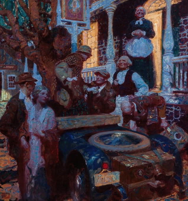 Dean Cornwell - The Great Things of Life-Travel