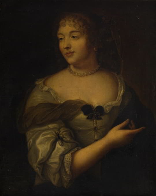 玛丽·德拉布廷·尚塔尔肖像，塞维涅侯爵夫人（1626-1696）
