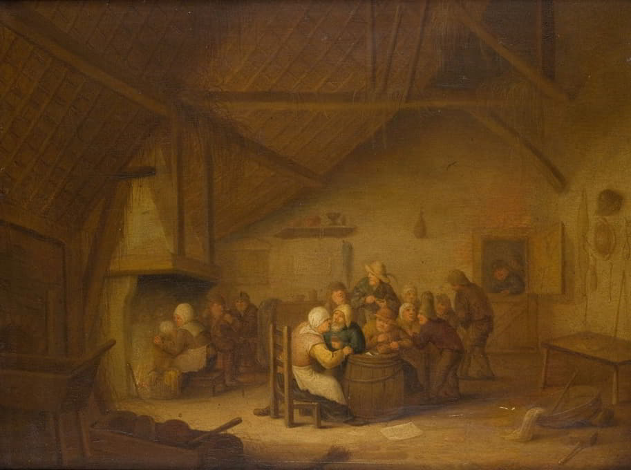 Bartholomeus Molenaer - Peasants in the Tavern