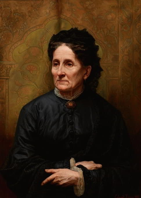 Edward Lepszy - Portrait of Mother