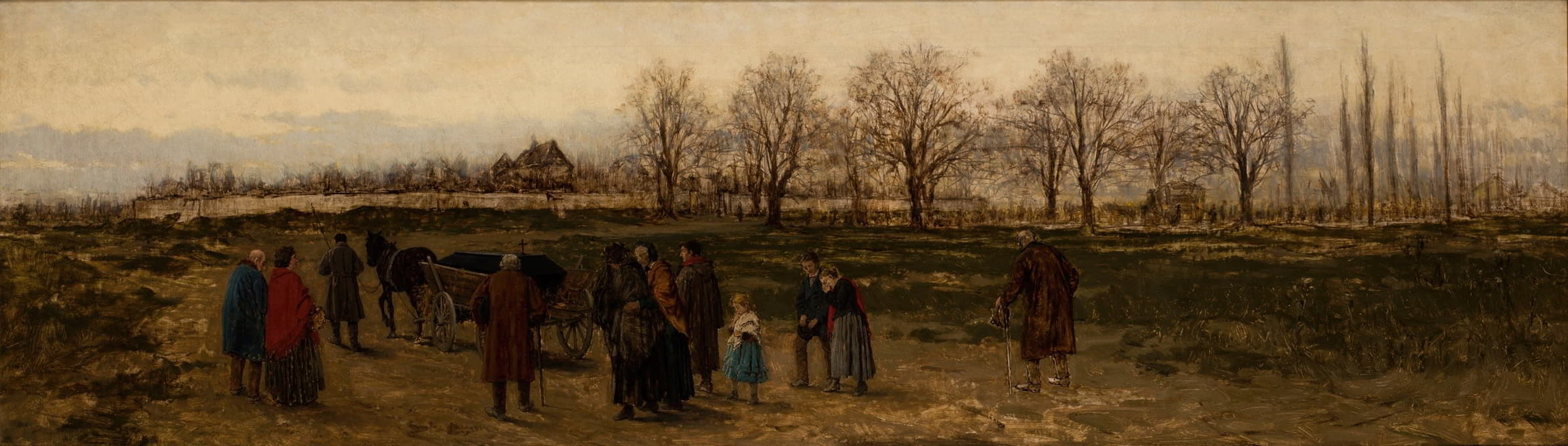 Franciszek Streitt - Funeral of a Pauper in Germany