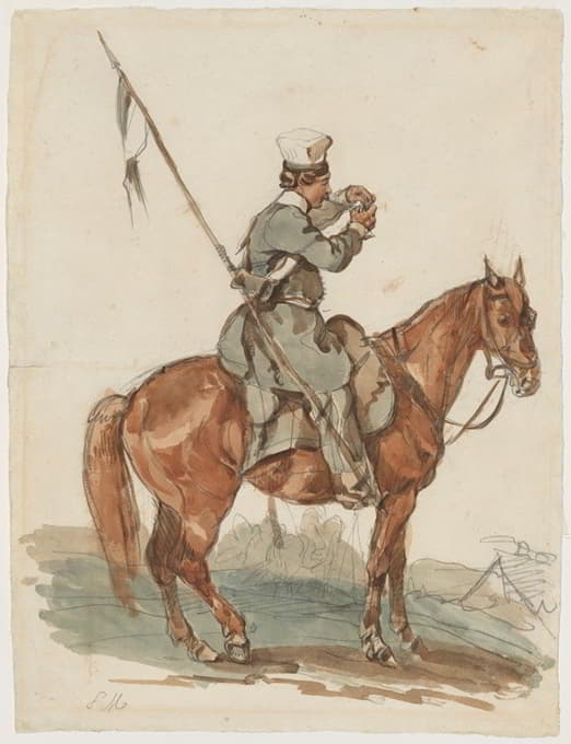 1831年沃利尼亚骑兵的士兵