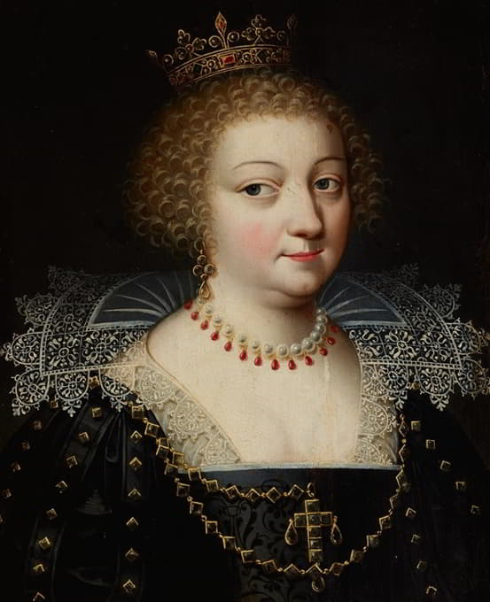 奥地利安妮女王肖像（1601-1666）