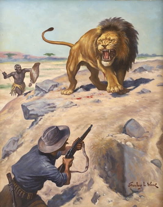 Stanley L. Wood - Lion Hunter