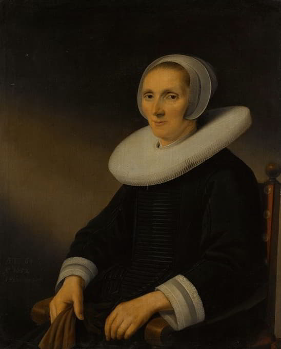 Anthonie Palamedesz. - Portrait of a Woman, probably Jacobmina de Grebber