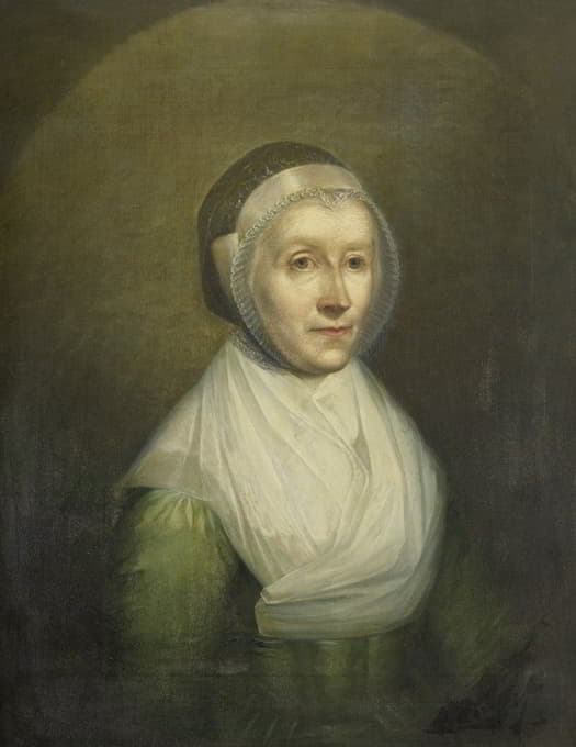 Benjamin Wolff - Portrait of Christina Sebilla Charlotte Bakhuizen (1750-1810)