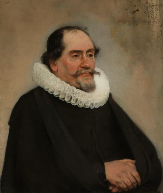阿姆斯特丹丝绸商人亚伯拉罕·德·波特肖像