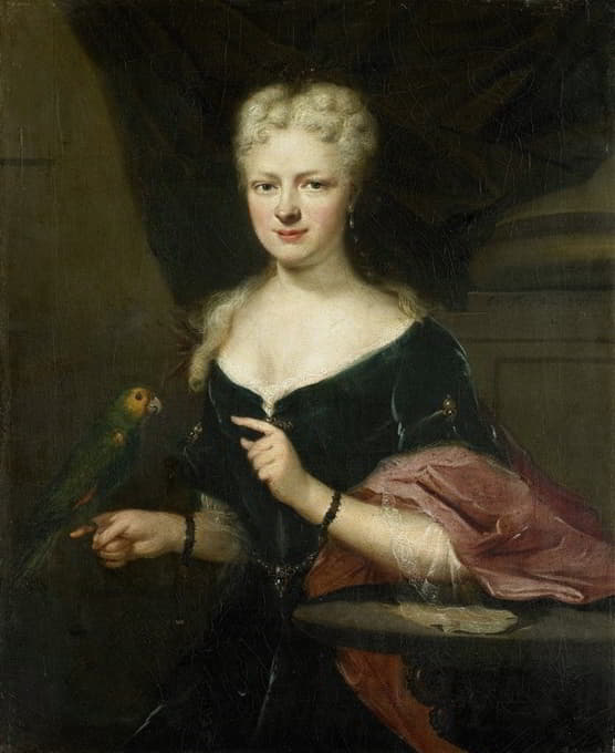玛丽亚·玛格达莱娜·斯塔维尼塞的肖像，艾尔克泽的雅各布·德维特的妻子，齐里克泽的议员