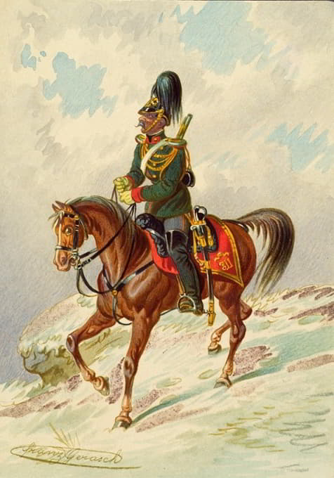 Franz Gerasch - Soldat zu Pferd 8