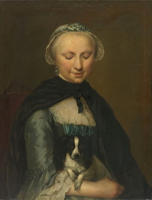 路易·梅泰尔的姐姐安托瓦内特·梅泰尔的画像