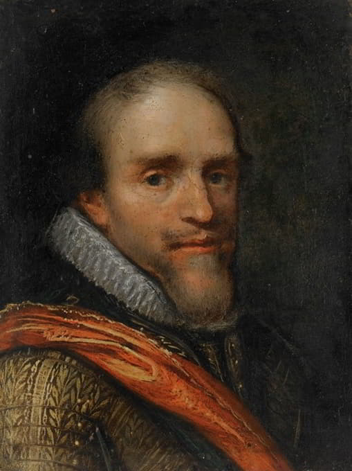 Jacob Lyon - Portrait of Maurice, Prince of Orange