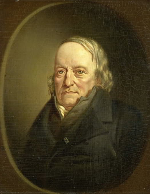 Jan Cornelis van Rossum - Portrait of Johannes Kinker, Poet and Philosopher, Professor at Liège