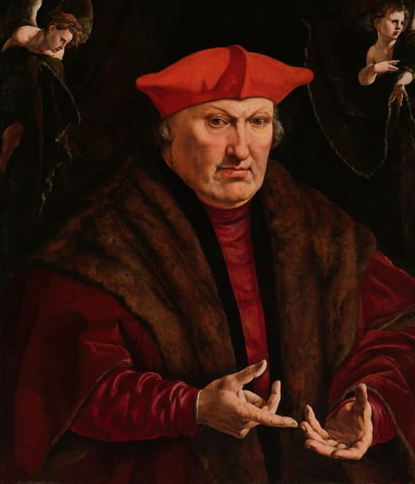Jan Cornelisz Vermeyen - Portrait of Erard de la Marck