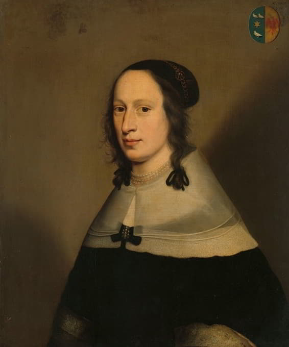 Jan Jansz. Westerbaen I - Portrait of Sophia van Overmeer, Wife of Adriaen van Persijn