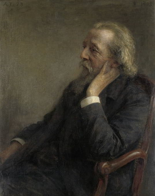 自由社区创始人D.Petrus Hermannus Hugenholtz（1834-1911）的肖像