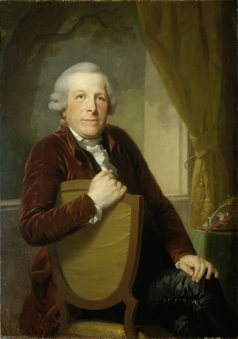 Johann Friedrich August Tischbein - Portrait of Johannes Lublink II, Philosopher, Writer and Statesman