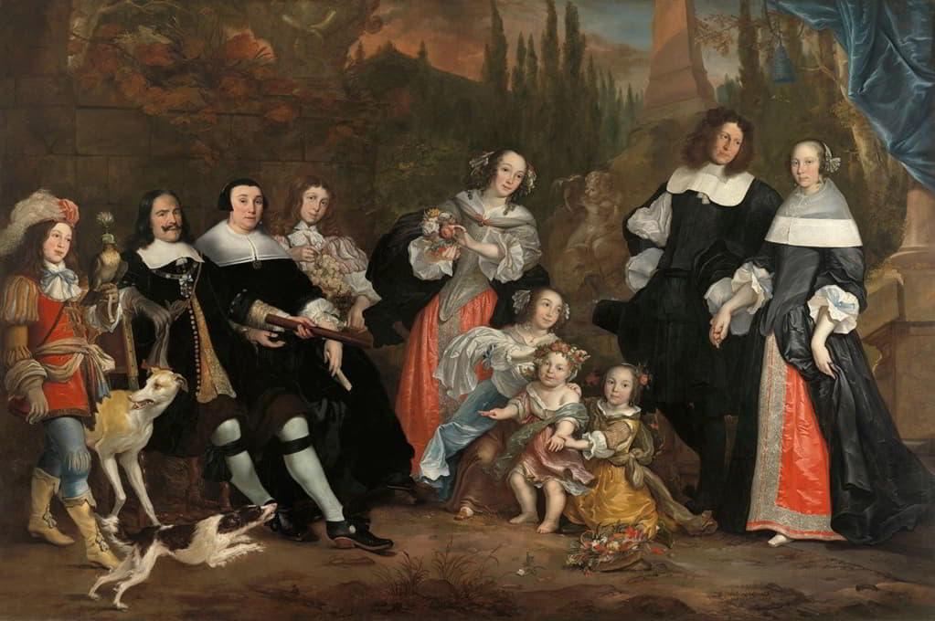 Juriaen Jacobsz. - Michiel de Ruyter and his Family
