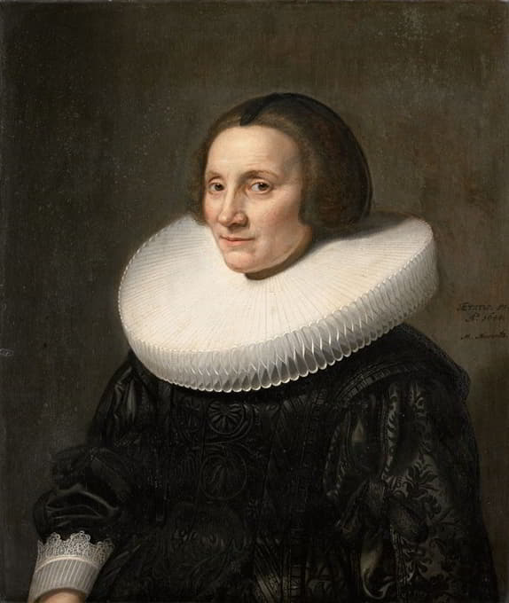 凯西莉亚·范贝雷斯廷肖像（1589-1661）