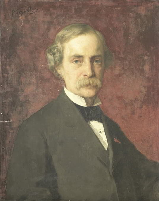 约翰·威廉·凯撒（1813-1900）。格雷菲克斯，墓穴学校和帝国博物馆的主任