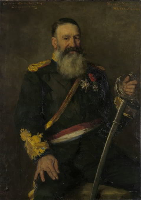 彼得·朱伯特（1831-1900）。南非共和国总司令