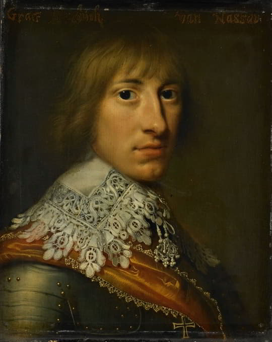 Wybrand de Geest - Portrait of Henry Casimir I, Count of Nassau-Dietz