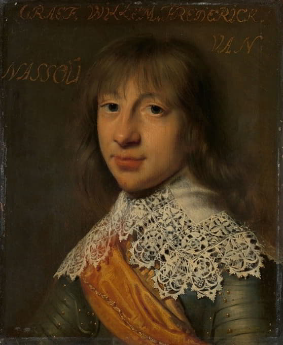 Wybrand de Geest - Portrait of William Frederick, Count of Nassau-Dietz