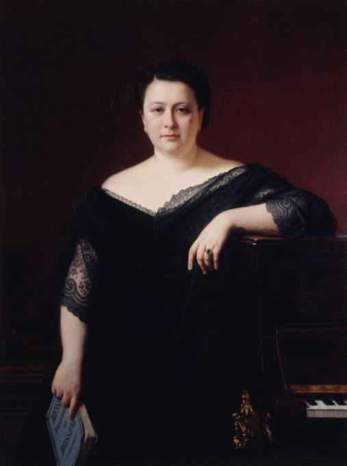 Alexis-Joseph Pérignon - Marietta Alboni, comtesse Pepoli (1826-1894), chanteuse