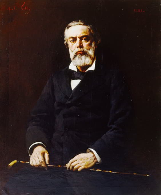 André Gill - Jules Vallès (1832-1885), écrivain et journaliste