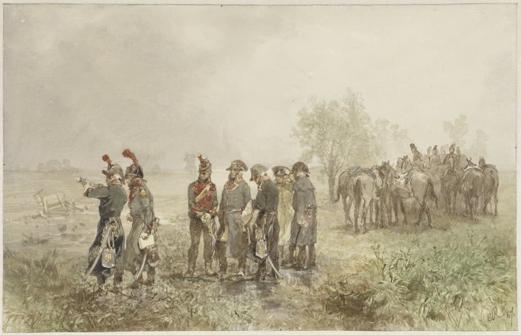 1793年在荷兰举行的法国军官会议