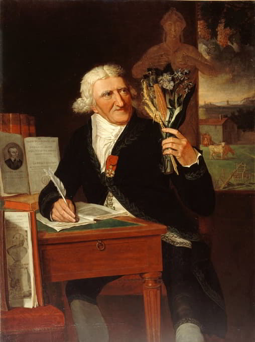 François Dumont - Portrait d’Antoine Parmentier (1737-1813), agronome et philanthrope