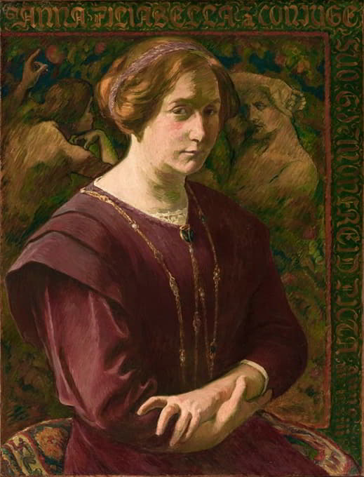 安娜·菲利亚贝拉，艺术家妻子的肖像