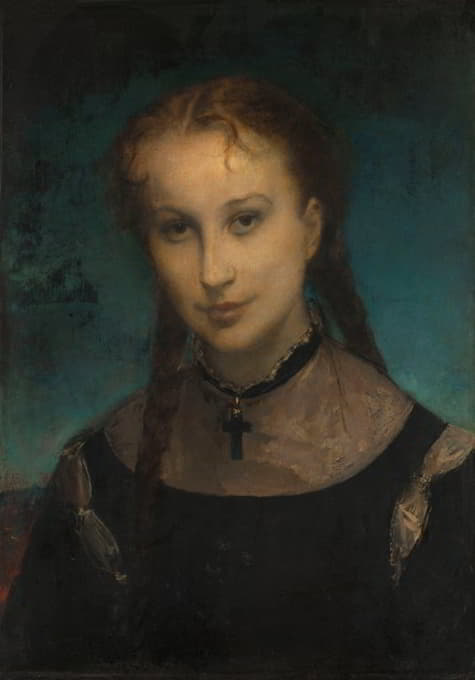 Gustave Ricard - Portrait de la comtesse de Monfort